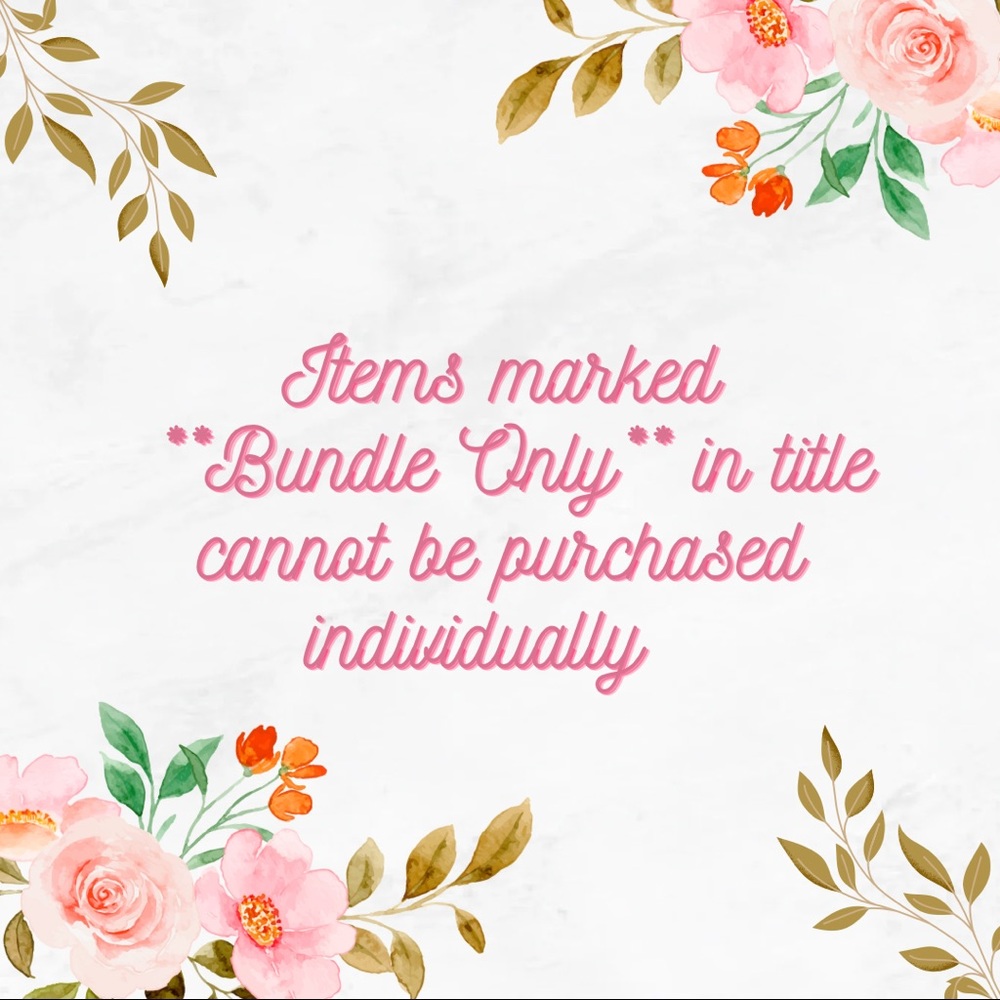 Bundle Only Items